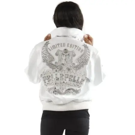 Pelle Pelle Women White Leather Jacket Legend Series Authentic 100% Genuine Original Pelle Pelle White Leather Jacket Pelle Pelle Authentic Women’s Jacket – Legend Series White Original Pelle Pelle Legend Series White Jacket for Women