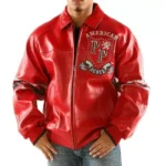 Pelle pelle american rebel red studded jacket 1 450x450