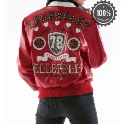 Pelle pelle red encrusted studded leather jacket 1 600x641 1 595x595 1 450x450 (1)