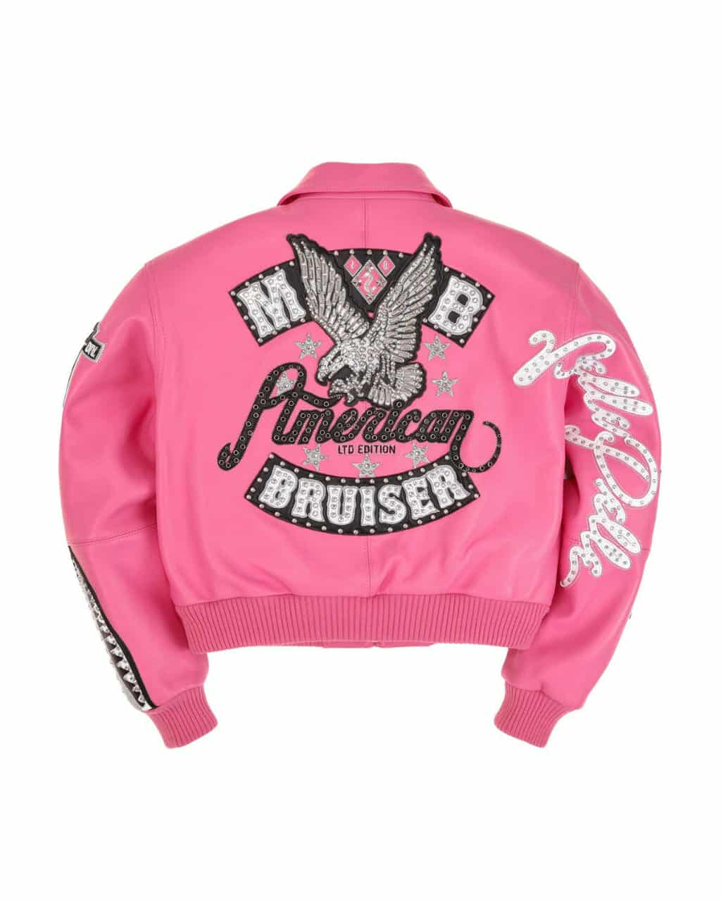 Pelle Pelle American Bruiser Women’s Pink Jacket – 2025 Fashion Icon | Bold Streetwear Meets Feminine Power