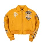Pelle Pelle American Bruiser Women’s Yellow Leather Jacket – 2025 Edition