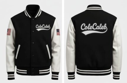 ColeCaleb Store | Varsity Black Jacket