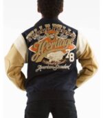 Pelle Pelle kids jacket 1978 heritage navy mustard back design for kids winter wear