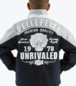 Pelle Pelle Kids Jacket 1978 unrivaled navy back design for kids winter wear