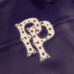 Pelle Pelle American Bruiser Women’s Crop Purple Leather Jacket