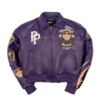 Pelle Pelle American Bruiser Women’s Crop Purple Jacket