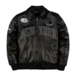 Pelle Pelle x FISLL “City of Knicks” Leather Jacket