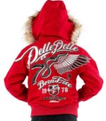 Pelle Pelle Kids Brown Free Hood Jacket