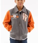 Pelle Pelle Kids Heritage Orange Jacket