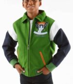 Pelle Pelle Kids Heritage Green Jacket