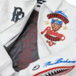 Pelle Pelle American Bruiser White Plush Women’s Cropped Jacket