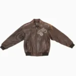 Pelle Pelle Kids Chocolate Florentine Genuine Leather Jacket