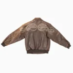 Pelle Pelle Kids Chocolate Florentine Genuine Leather Jacket