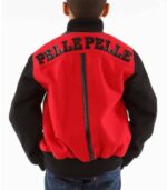 Pelle Pelle Kids Red and Black Jacket
