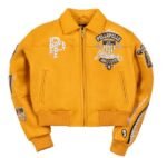 Pelle Pelle American Bruiser Women’s Crop Yellow Jacket