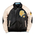 Pelle Pelle Classic Soda Club Plush White Yellow Jacket