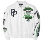Pelle Pelle American Bruiser MB White Plush Leather Jacket