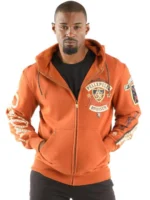 Pelle Pelle American Bruiser Wool Orange Jacket